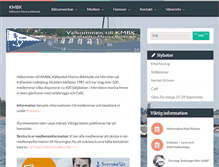 Tablet Screenshot of kmbk.se
